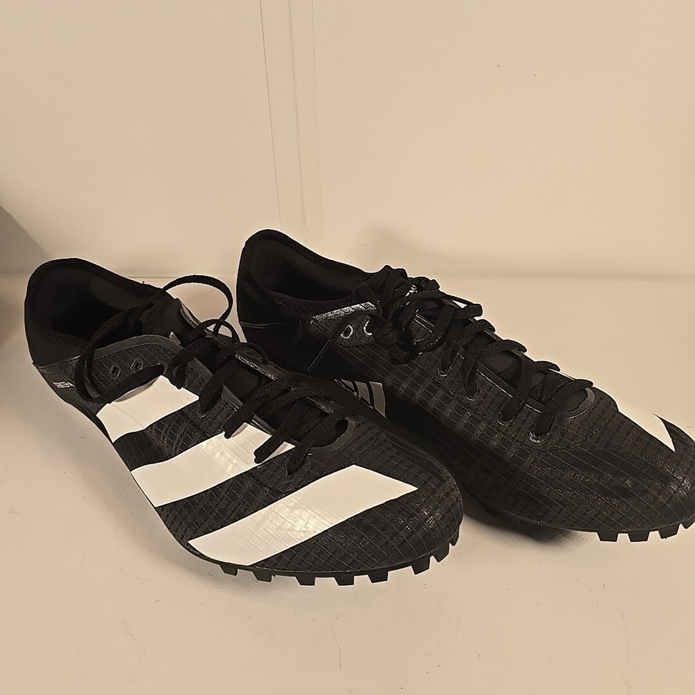 Adidas Men's Sprintstar Track Shoes sz 14 in  Black‎ / White / Carbon (GY9221)